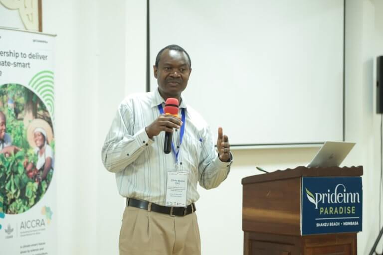 John Recha, Research Scientist and LSC-IS project manager at ILRI.